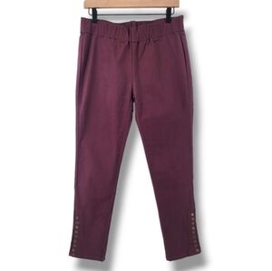 Soft‎ Surroundings Burgundy Metro Leggings BNWT Size Small Petite